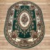 Ковер Лайла де Люкс 15361-10266 овал 0,8х1,5