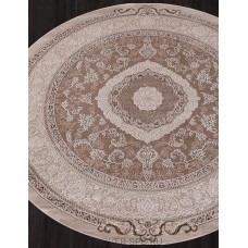 ковер ARMINA 03874B BROWN / BROWN Круг 2.40х2.40