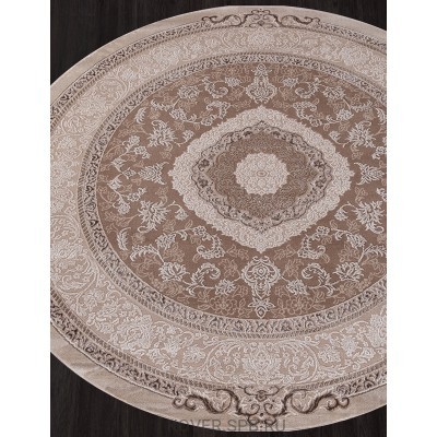 ковер ARMINA 03874B BROWN / BROWN Круг 2.40х2.40