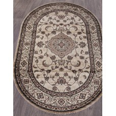 ковер COLIZEY d389 BEIGE Овал 3.00x4.00