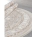 ковер DELINA A050B L.BEIGE / CREAM Овал 0.80x1.50