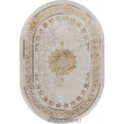ковер DELINA A064A CREAM / GOLD FDY Овал 0.80x1.50