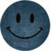 детский ковер SMILE 2 NC19 BLUE круг 1.00x1.00