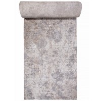 дорожка ковровая ARMINA 03851C GREY / BROWN ширина 1м