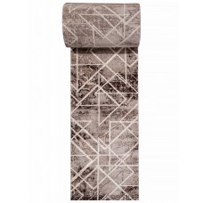 дорожка ковровая ARMINA 04035B DARK BROWN ширина 1м