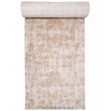 дорожка ковровая LISSABON SI023B BROWN/BROWN ширина 0,78м