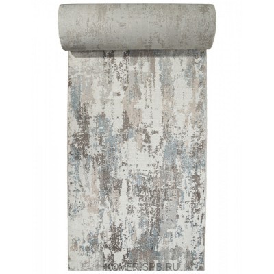 дорожка ковровая NATUREL F229 BEIGE-BLUE ширина 1,2м