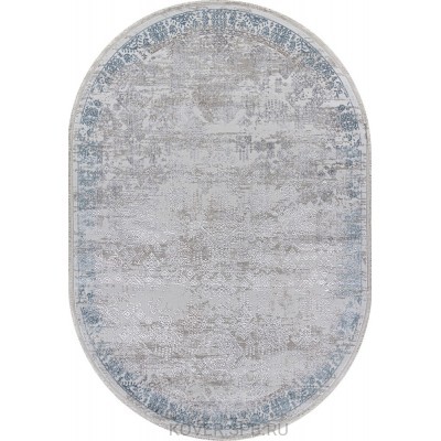 ковер EFSAN L252A CREAM SHRINK / BLUE FDY Овал 2.00x2.90