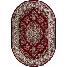 ковер GAVANA d285 RED Овал 1.50x1.90