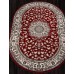ковер GAVANA d412 RED Овал 2.50x4.00