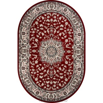 ковер GAVANA d412 RED Овал 2.50x4.00