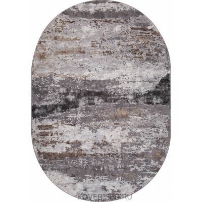 ковер GRAFF 2788 GRAY-BEIGE Овал 2.00x4.00