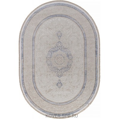 ковер Jasmine 30950U CREAM / CREAM Овал 1.60x2.30