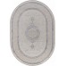 ковер Jasmine 30950U CREAM / CREAM Овал 1.60x2.30