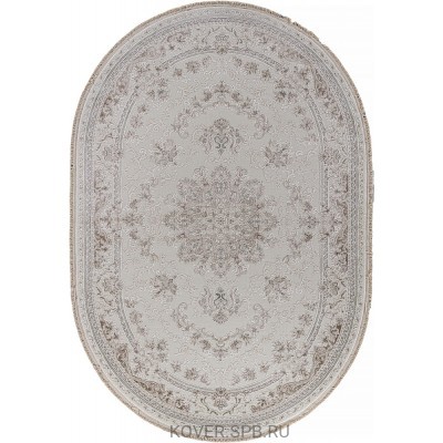 ковер Jasmine 35760Z CREAM / CREAM Овал 1.60x2.30