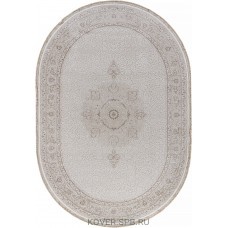 ковер Jasmine 35901Y CREAM / CREAM Овал 1.60x2.30