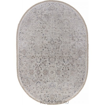 ковер Jasmine 35981Z CREAM / CREAM Овал 0.80x1.50