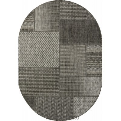 циновка KAIR S139 GRAY Овал 2.00x2.90