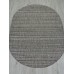 Циновка KAIR S146 DARK GRAY Овал 1.00x2.00