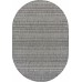 Циновка KAIR S146 DARK GRAY Овал 1.00x2.00