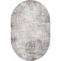 ковер KIRKE 02950A BLUE / BEIGE Овал 1.60x2.30