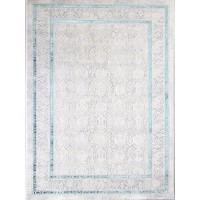 ковер AMELI 9255A S.L.GREY / P.TURQUOISE 2.95x5.00