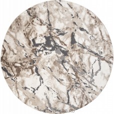 ковер ARMINA 03819A GREY / BROWN Круг 3.00x3.00
