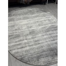 ковер ARMINA 04077G GREY / GREY Овал 3.00x4.00