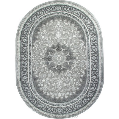 ковер ARMINA GA007G GREY / GREY Овал 2.40x3.40