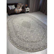 ковер ARMINA GA073G GREY / GREY Овал 2.40x3.40