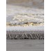 ковер DELINA A051A L.GREY SHRINK / D.GREY SHRINK Овал 2.00x2.90
