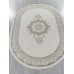 ковер ESSA 27236A CREAM / BLUE Овал 2.00x2.90
