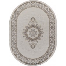 ковер ESSA 27236A CREAM / BLUE Овал 2.00x2.90