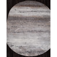 ковер GRAFF 3312 GRAY-BEIGE Овал 1.60x2.30