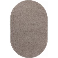 ковер LANA t600 BEIGE 6 Овал 0.80x1.50