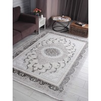 ковер LORA 9114G GREY / GREY 2.40x3.40