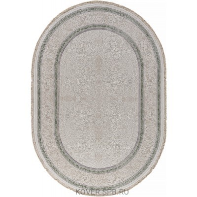 ковер MELODY 30896U CREAM / CREAM овал 1.60x2.30
