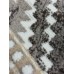 ковер PRAGA 06050A BROWN / TOZ GRI 1.00x2.00