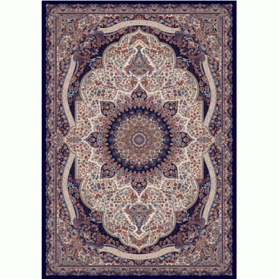 ковер SHAHREZA d415 CREAM-NAVY 1.60x3.00