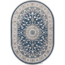 ковер ZARINA A050B D.BLUE SHIRINK / CREAM Овал 2.00x2.90 ковер ZARINA A050B D.BLUE SHIRINK / CREAM Овал 2.00x2.90