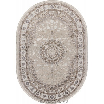 ковер ZARINA A050B L.BEIGE / CREAM Овал 2.00x2.90