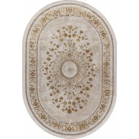 ковер ZARINA A123B CREAM / GOLD FDY Овал 2.00x2.90