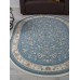 ковер ZARINA M101B BLUE / BLUE Овал 1.60x2.30