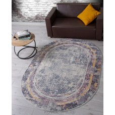 ковер ZUMMA F258 PINK Овал 1.20x1.80