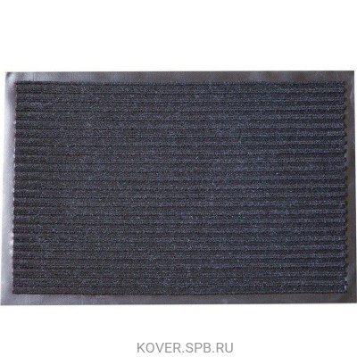 Коврик грязезащит. 80х120см, черный (Double stripe doormat)