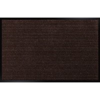 Коврик грязезащит. 80х120см, коричневый (Double stripe doormat)