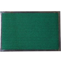 Коврик грязезащит. 40х60см, зеленый (Double stripe doormat)