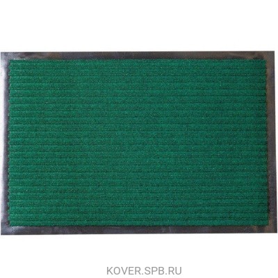 Коврик грязезащит. 50х80см, зеленый (Double stripe doormat)