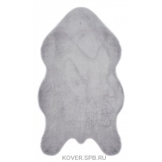 коврик меховой шкура 50х88 голубая норка 23