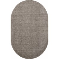 ковер MAKAO s600 GRAY Овал 1.50x3.00